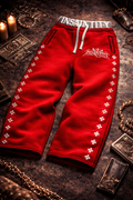 INSAINTITY Signature Red Sweatpants